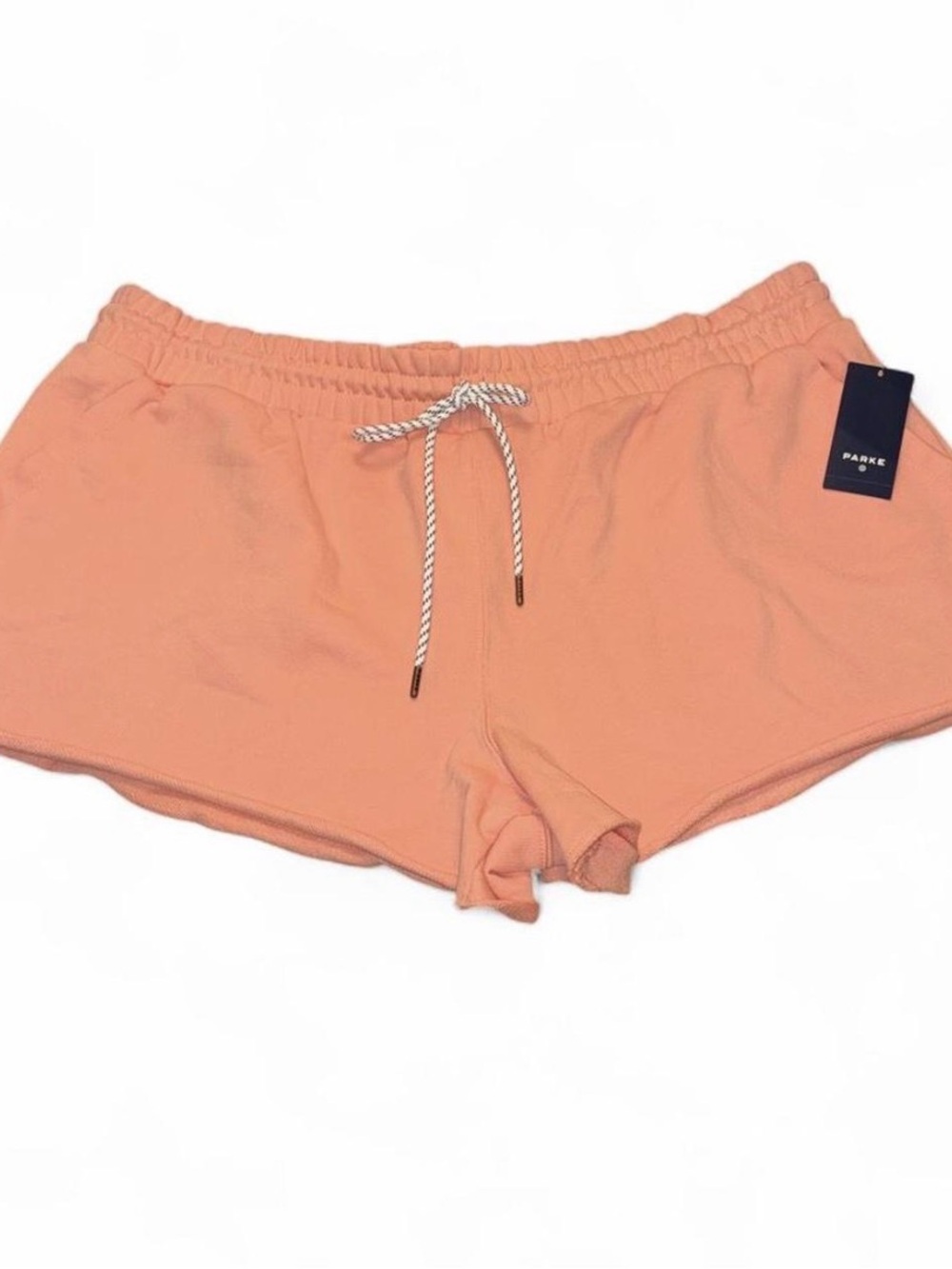 Parker Peach Drawstring Athletic Shorts for Women